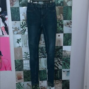 29” inseam, Dark Blue Women's Jeans